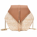 Handbag Women Summer Rattan Shoulder Fashion