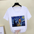 Spoof personality fashion Tshirt Short Sleeve