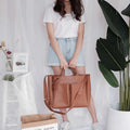Leather laptop Bag Simple Handbags Famous Brands