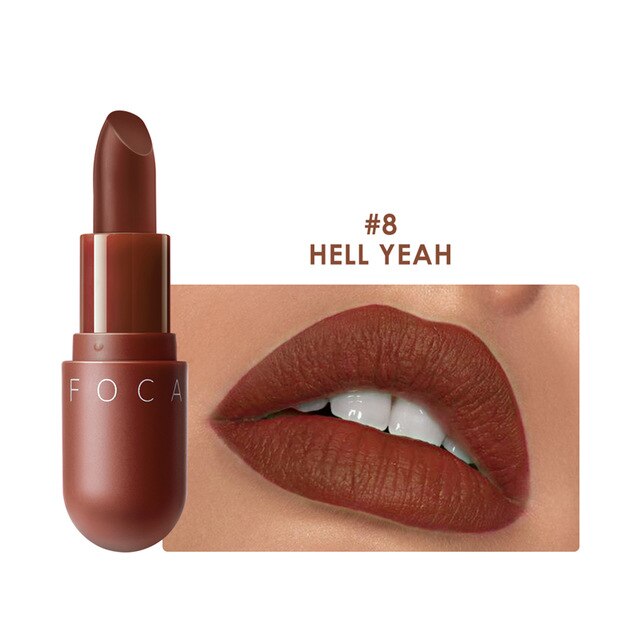 Waterproof long lasting red brown color