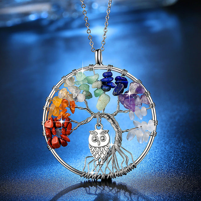 Handmake Multi-color Natural Stones and Minerals Life