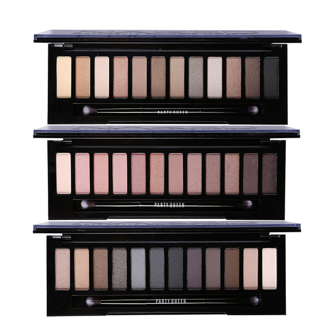 Smoky Eyeshadow Palette Nude Makeup Earth