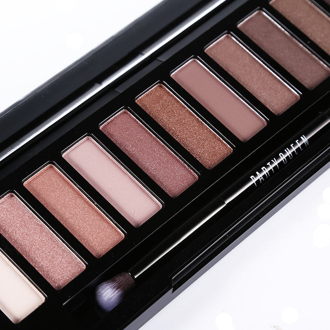 Smoky Eyeshadow Palette Nude Makeup Earth