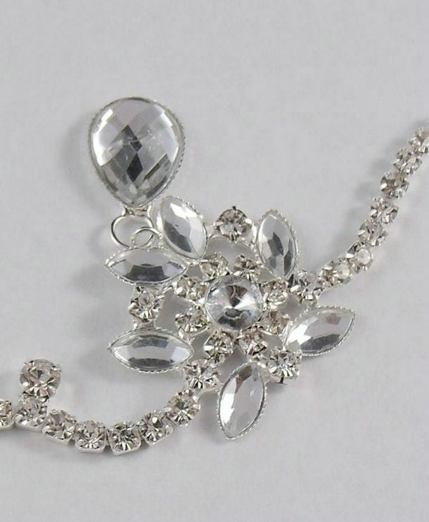 Crystal Women Forehead Headband Head Chain