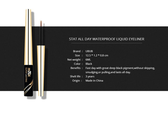 Black Liquid Eyeliner Waterproof Liquid Eye Liner