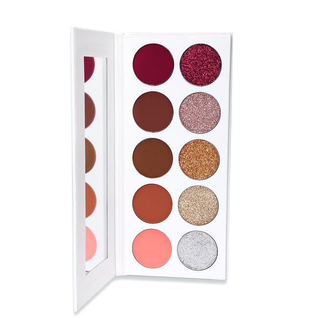 Rainbow Pressed Glitter Eyeshadow Matte