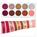 Rainbow Pressed Glitter Eyeshadow Matte