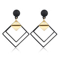 Korean Heart Statement Earrings for Women Fashion