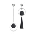 Korean Heart Statement Earrings for Women Fashion