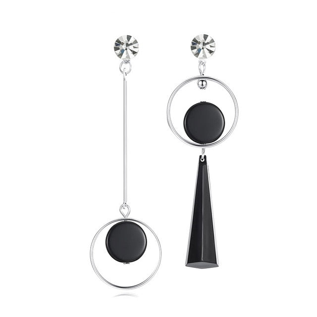 Korean Heart Statement Earrings for Women Fashion
