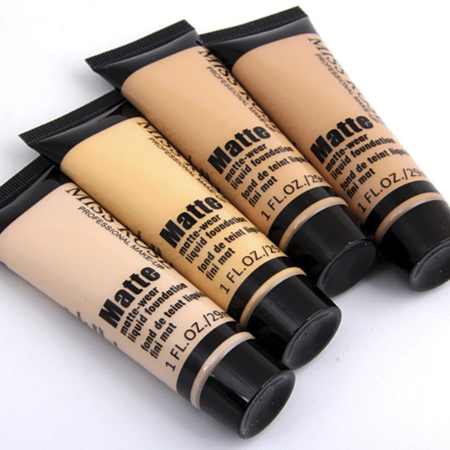 MISS ROSE Professional Liquid Foundation Makeup