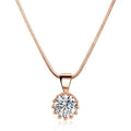 Double Fair Unique Crown Cubic Necklaces