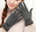 Outdoor Cashmere Gloves Warm Inverted Mitten