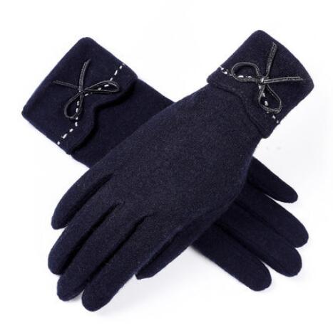 Outdoor Cashmere Gloves Warm Inverted Mitten