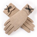 Warm Women Fashion Gloves Thick Touched