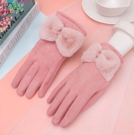 Warm Women Fashion Gloves Thick Touched