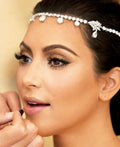 Crystal Women Forehead Headband Head Chain