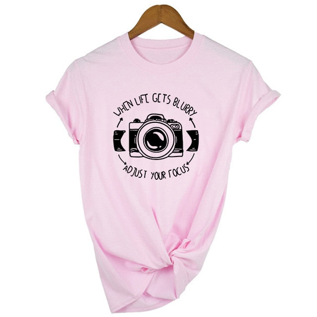 T-Shirt Photographer Gift Idea Camera Funny