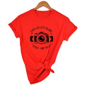 T-Shirt Photographer Gift Idea Camera Funny