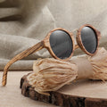 Zebra Wood Sunglasses