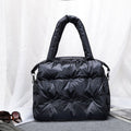 Pad Cotton Feather Down Bag Bucket Handbag