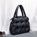 Pad Cotton Feather Down Bag Bucket Handbag