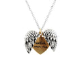 Fashion Bohemia Sunflower Double-layer Metal Pendant