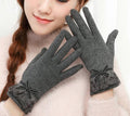Outdoor Cashmere Gloves Warm Inverted Mitten