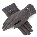 Outdoor Cashmere Gloves Warm Inverted Mitten