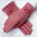 Outdoor Cashmere Gloves Warm Inverted Mitten