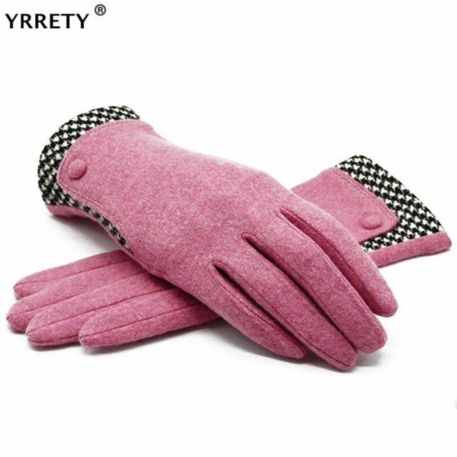 Warm Women Fashion Gloves Thick Touched