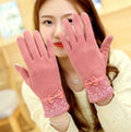 Warm Women Fashion Gloves Thick Touched