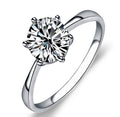 Classic Six Claw Gold Color Ring AAA Austria