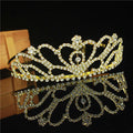 Gorgeous Silver Crystal Bridal Tiara Crown Bride