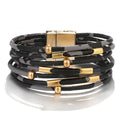 Leopard Leather Bracelets For Women