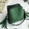 Fashion Scrub Women Bucket Bag Vintage