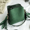 Fashion Scrub Women Bucket Bag Vintage