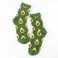 Pattern Art Socks Women Korean Animal Cactus