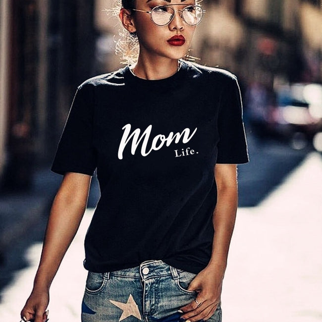 Mom Life Shirt Mothers Day Gift Womens T Shirt