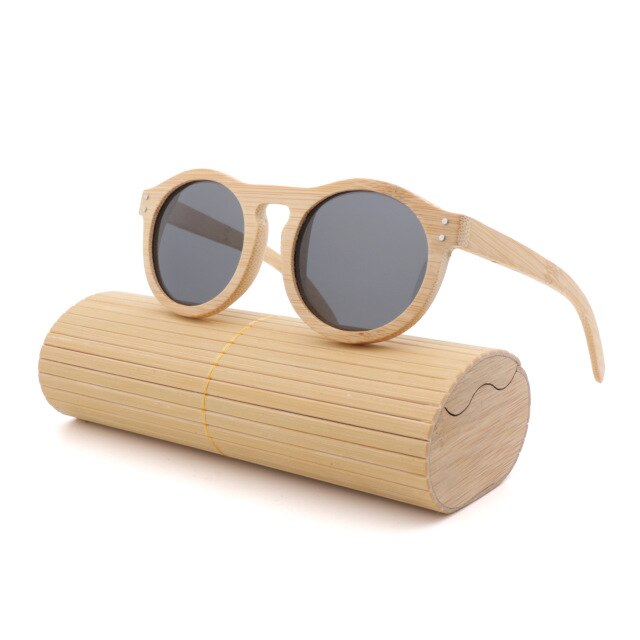 Handmade Natural bamboo sunglasses