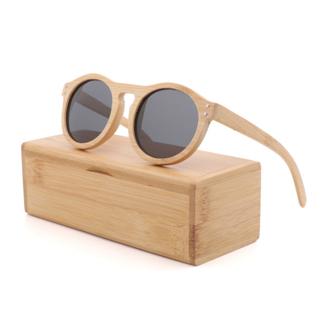 Handmade Natural bamboo sunglasses