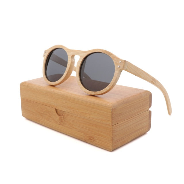 Handmade Natural bamboo sunglasses
