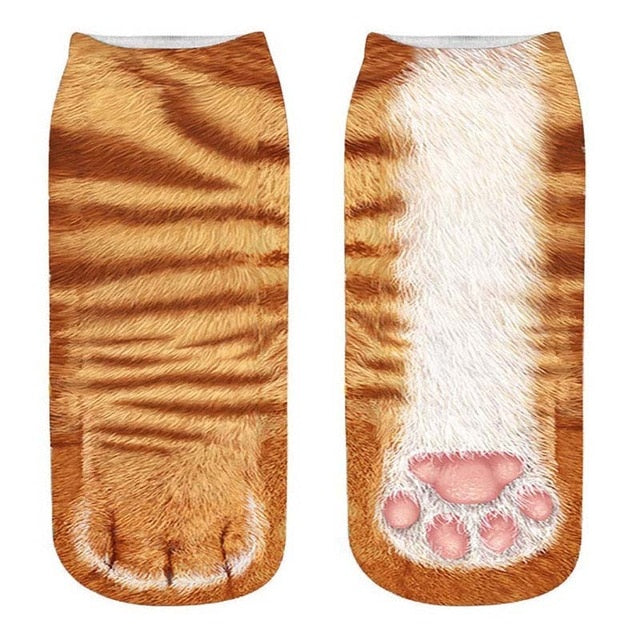 Cat Design Fashion Unisex Christmas Gift Socks