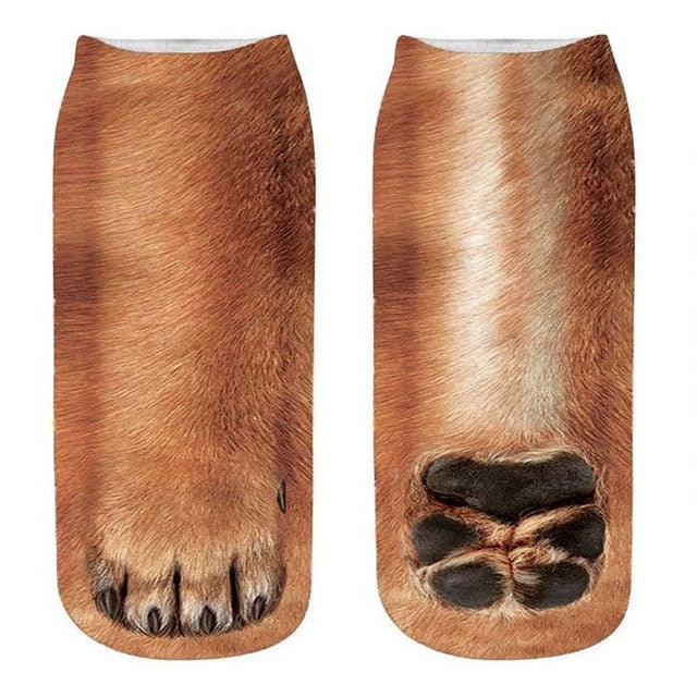 Cat Design Fashion Unisex Christmas Gift Socks