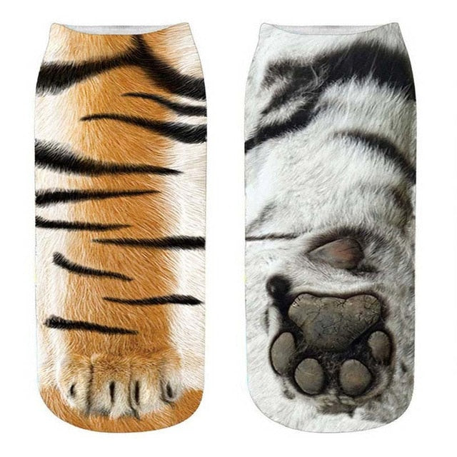 Cat Design Fashion Unisex Christmas Gift Socks