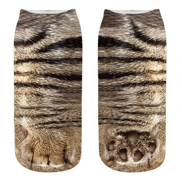 Cat Design Fashion Unisex Christmas Gift Socks