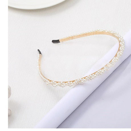Fashion Luxury Big Pearl Headband Hair Band