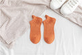 Embroidered Expression Women Socks Cotton