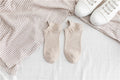 Embroidered Expression Women Socks Cotton