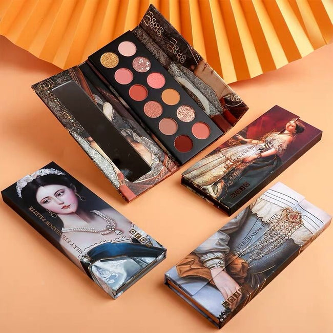 Nude shimmer Eyeshadow Palette Matte Waterproof